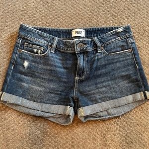 Paige Denim cuffed shorts size 27